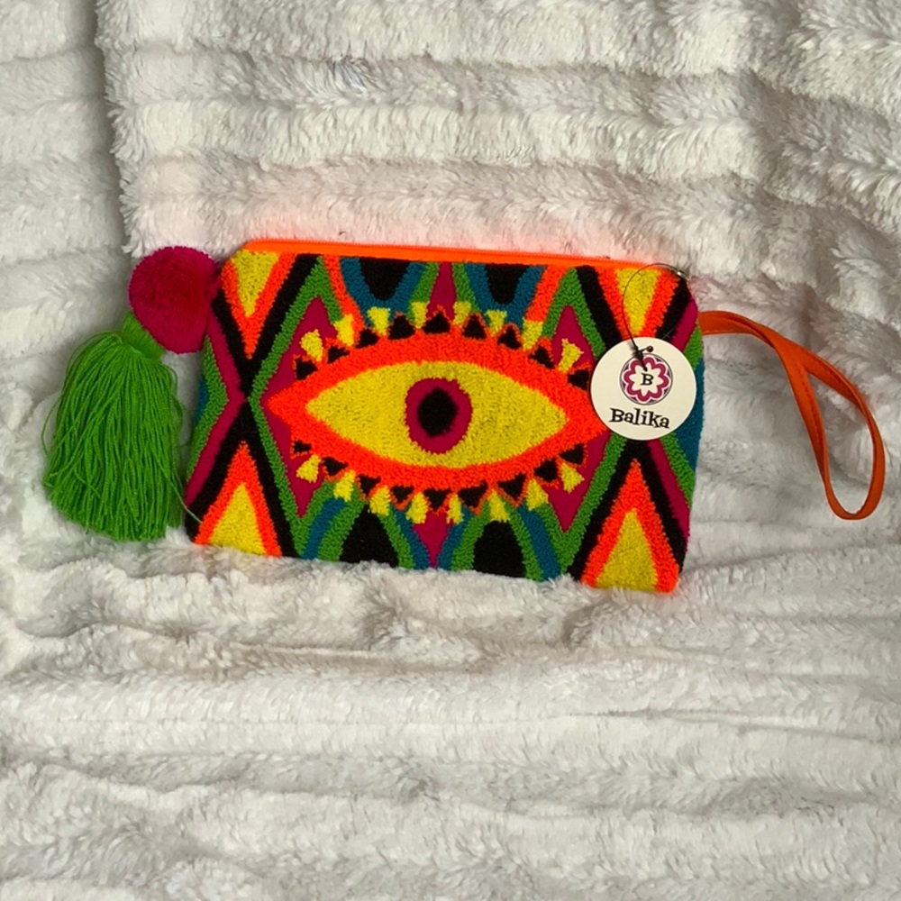 🆕Wayuu evil eye clutch!! Made in Colombia 🇨🇴